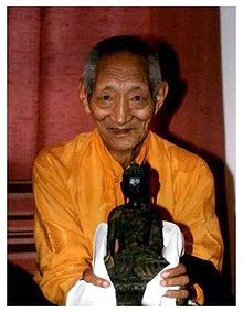 Kalou Rinpoché en 1987 à la Congrégation Kagyu Rintchen Tcheu Ling à Montpellier